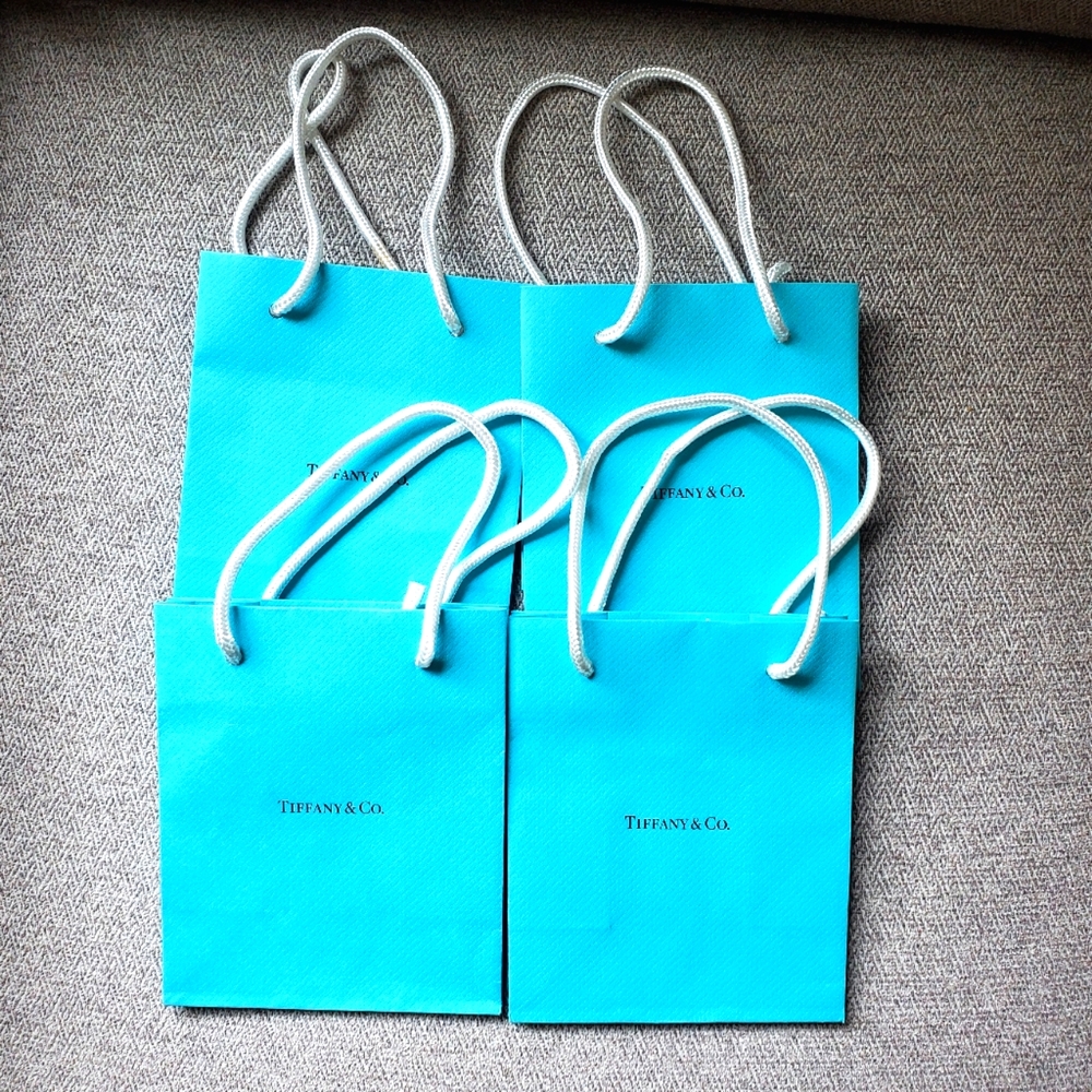 Tiffany & Co. Small Shopping Paper Gift Bags